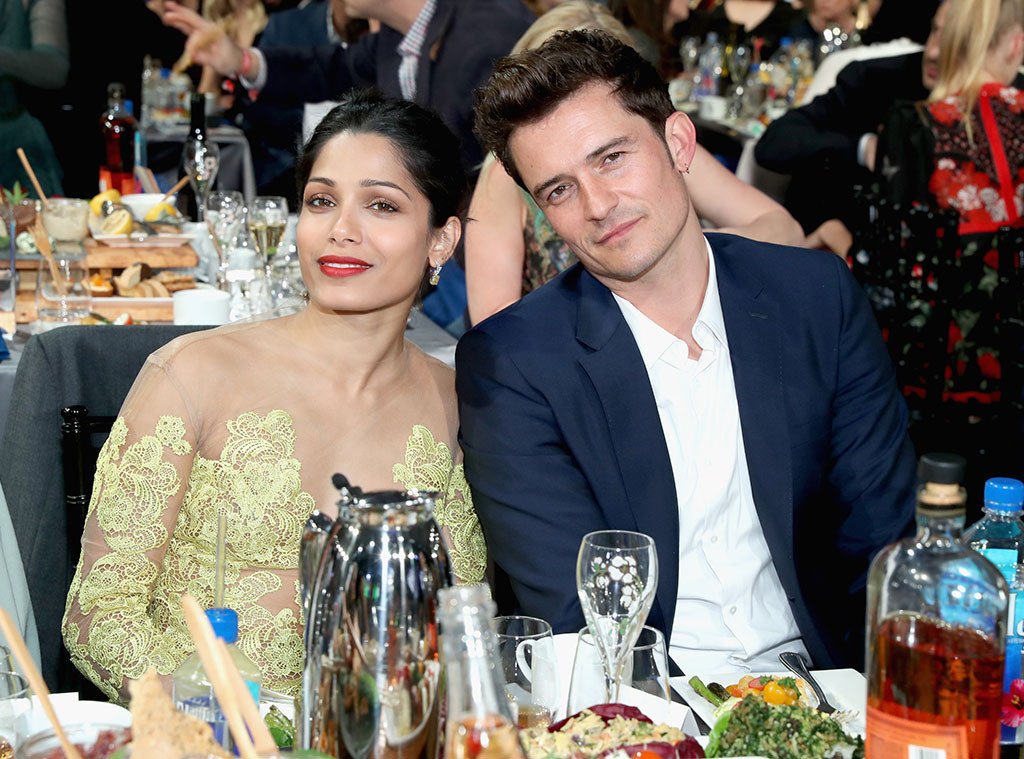 Freida Pinto, Orlando Bloom, 2017 Film Independent Spirit Awards, Show Freida Pinto, Orlando Bloom, 2017 Film Independent Spirit Awards, Show